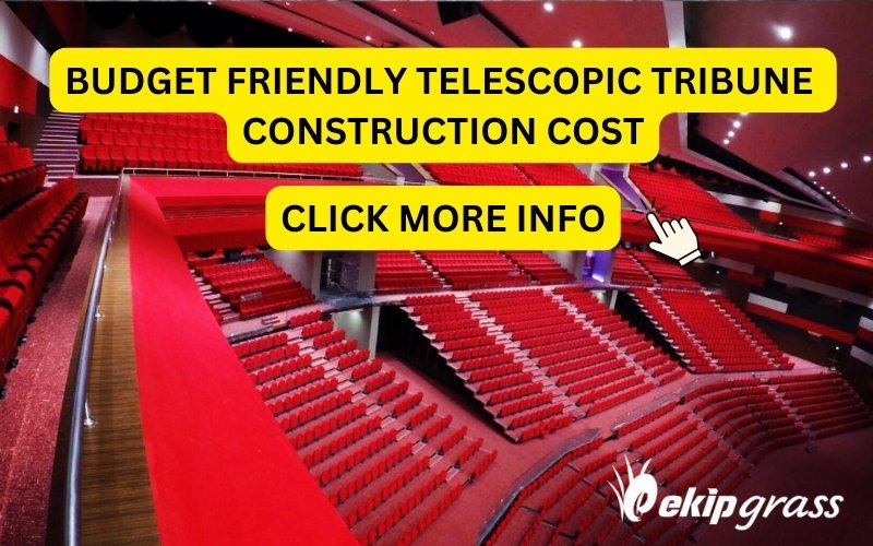 TELESCOPIC TRIBUNE CONSTRUCTION COST